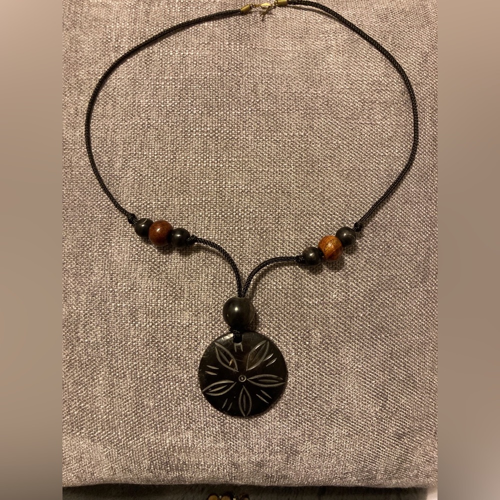 Boho beaded necklace